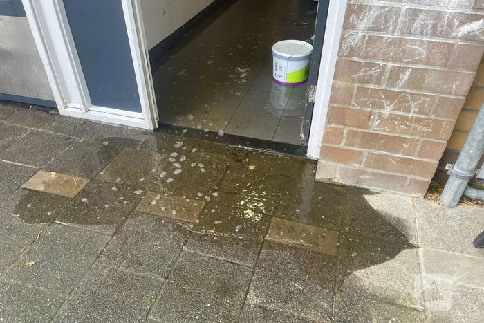 Waterleiding kapot na kluswerk