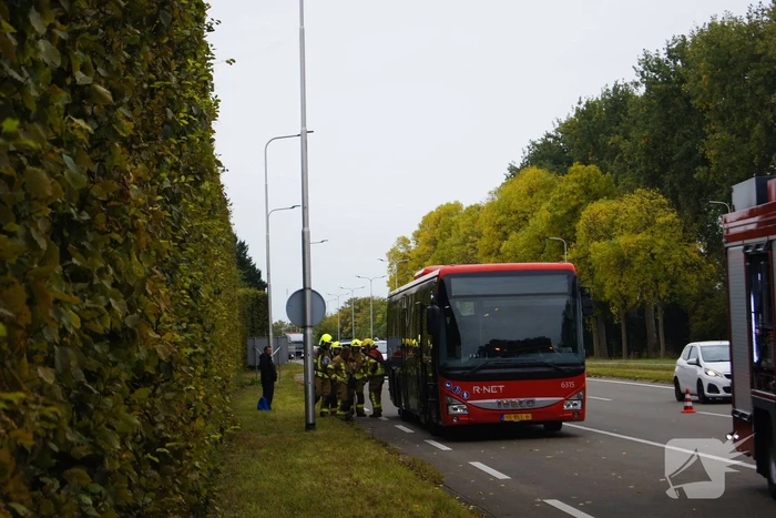 Spoedinzet voor mogelijke busbrand