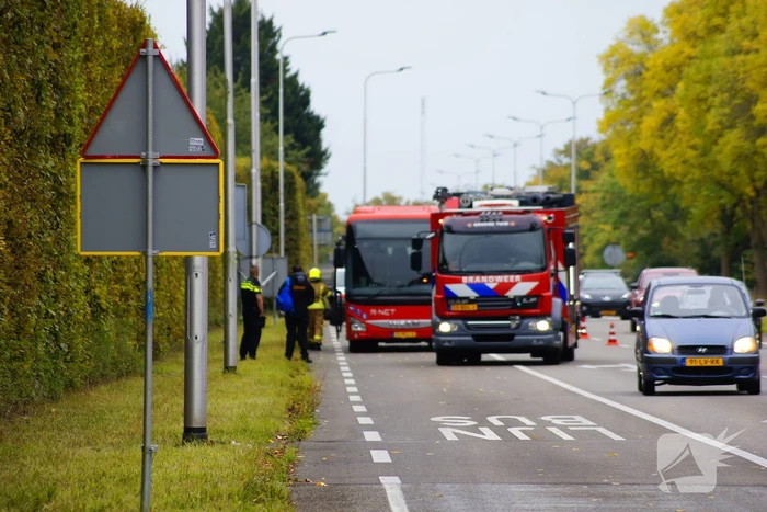 Spoedinzet voor mogelijke busbrand