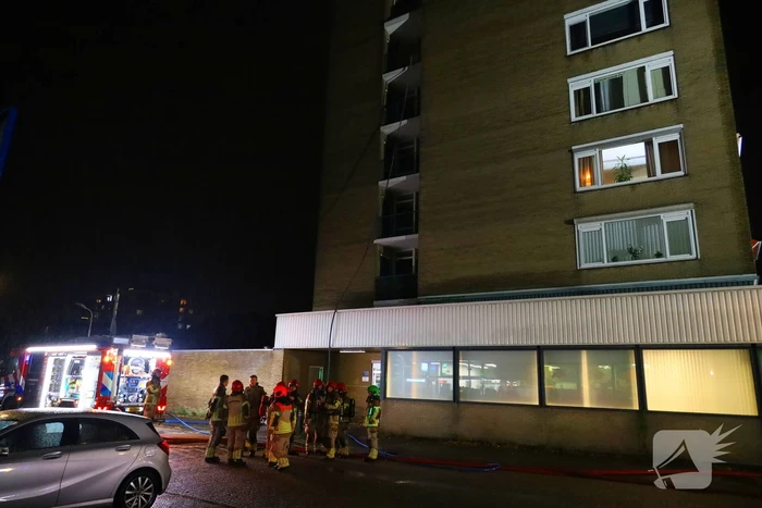 Appartement brandt volledig uit