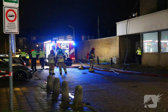 Appartement brandt volledig uit