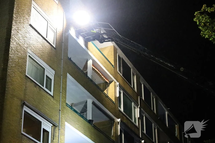Appartement brandt volledig uit