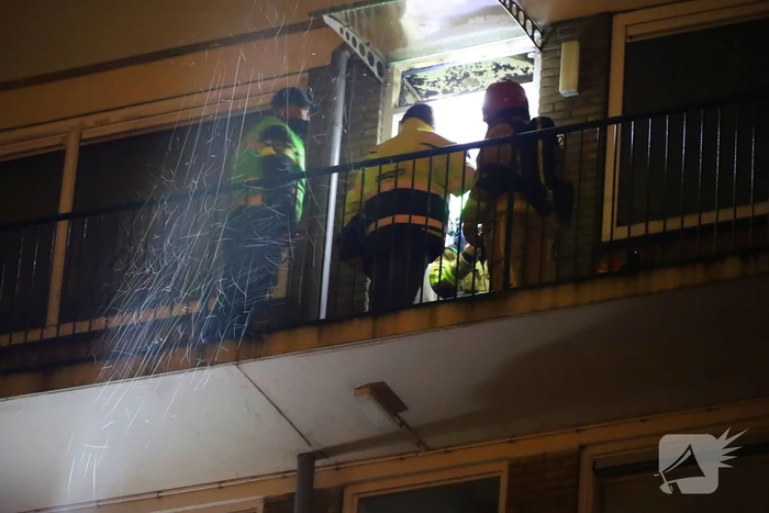 Appartement brandt volledig uit