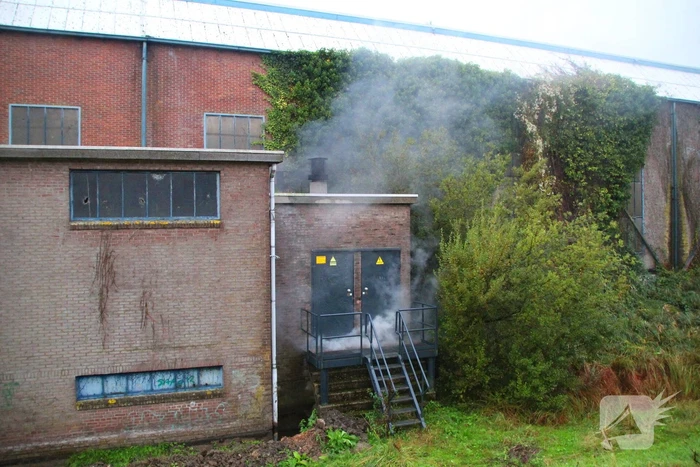 Brand in leegstaand pand