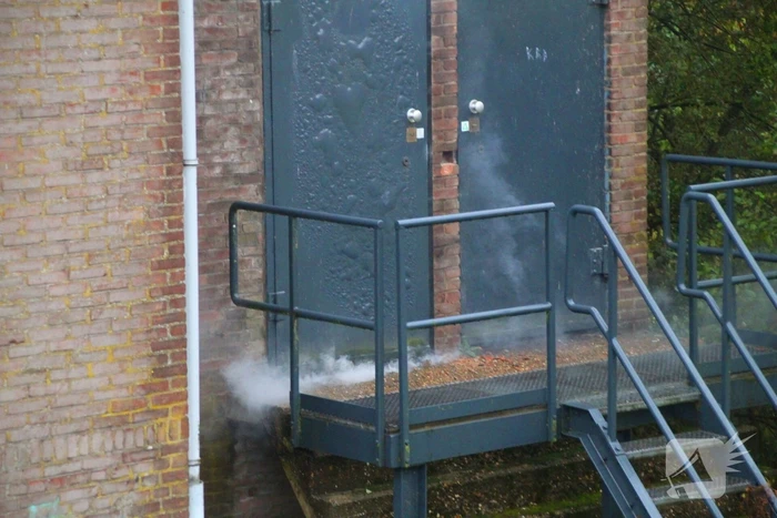 Brand in leegstaand pand