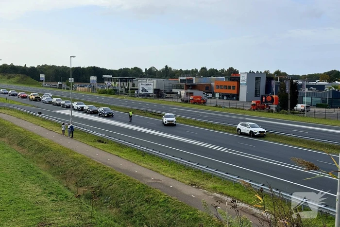 Kopstaart aanrijding zonder gewonden