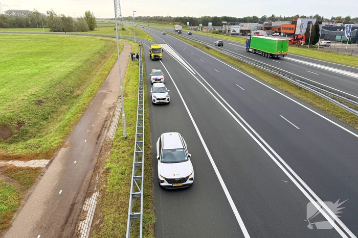 Kopstaart aanrijding zonder gewonden
