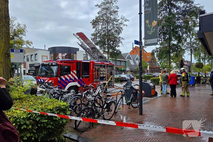 Brand op terras van restaurant geblust