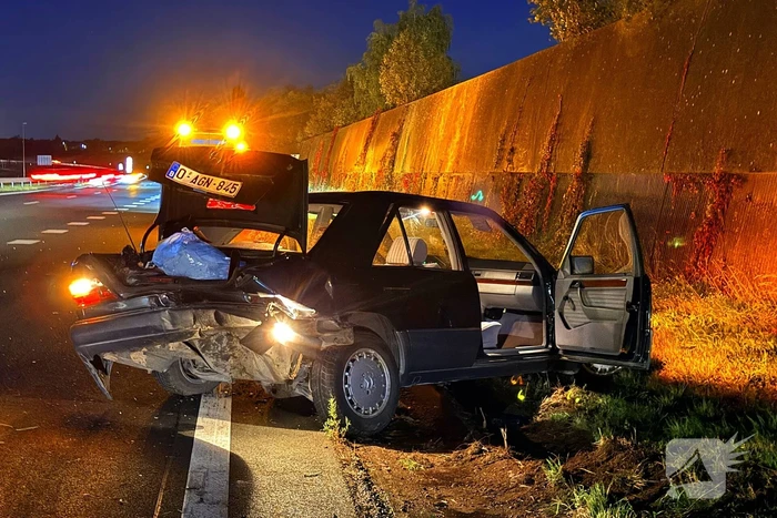 Kopstaartaanrijding leidt tot aanhouding en gewonde