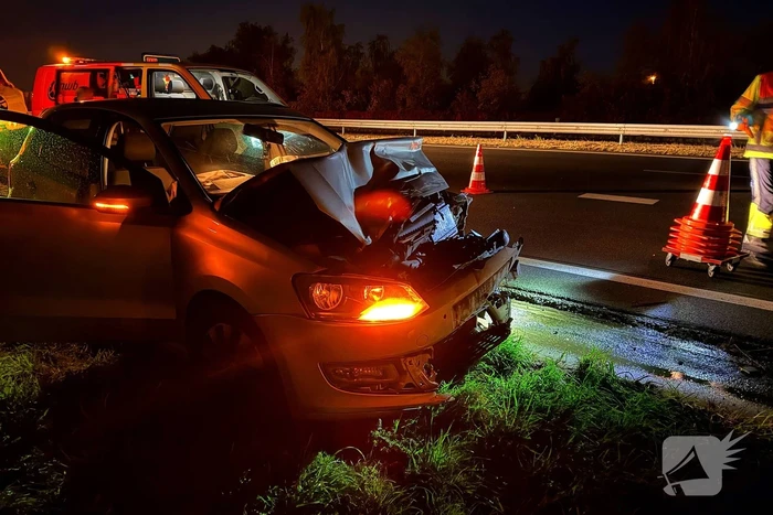 Kopstaartaanrijding leidt tot aanhouding en gewonde