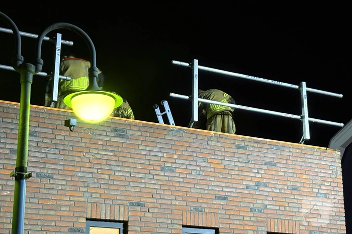 Waterlekkage ontdekt bij winkel
