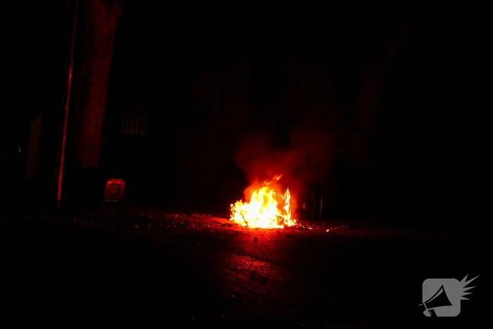 Containers in brand geblust