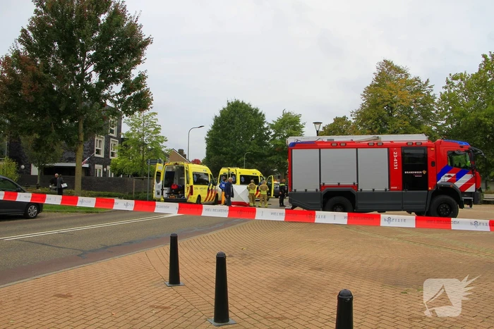 Ernstig ongeval met gewonde en inzet ambulance