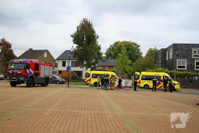 Ernstig ongeval met gewonde en inzet ambulance