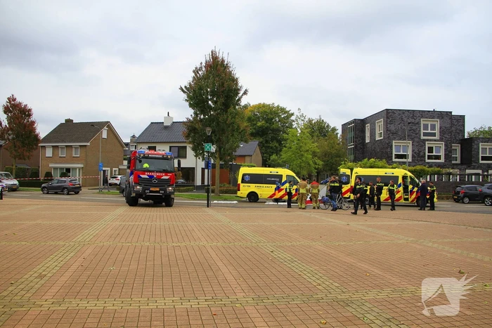 Ernstig ongeval met gewonde en inzet ambulance
