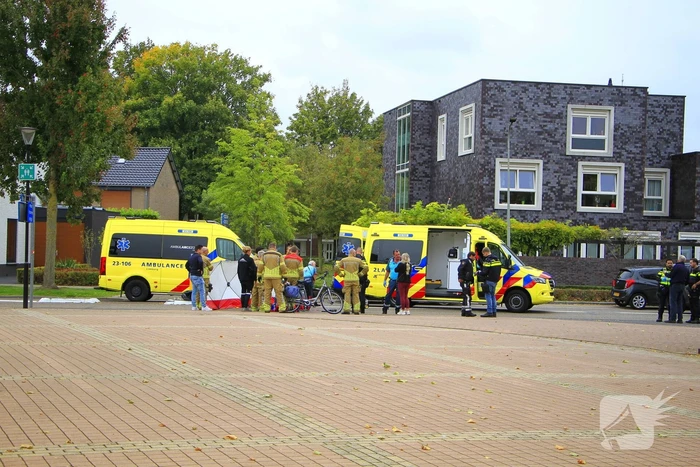 Ernstig ongeval met gewonde en inzet ambulance