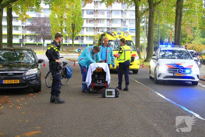 Zoektocht naar beschadigd bestelbus