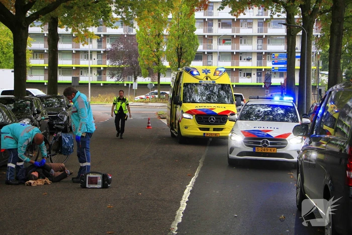 Zoektocht naar beschadigd bestelbus