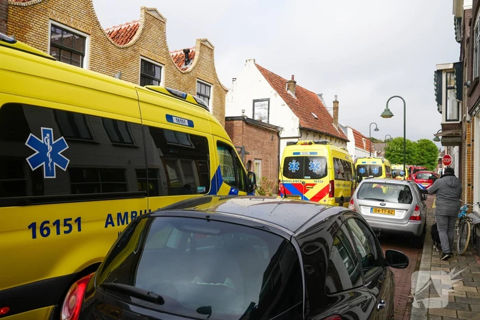 Woningbrand leidt tot grote inzet