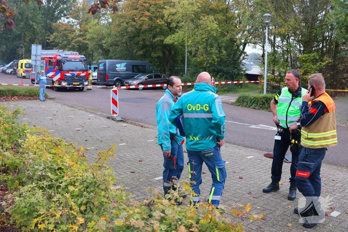 Ongeval met gevaarlijke stoffen bij zwembad