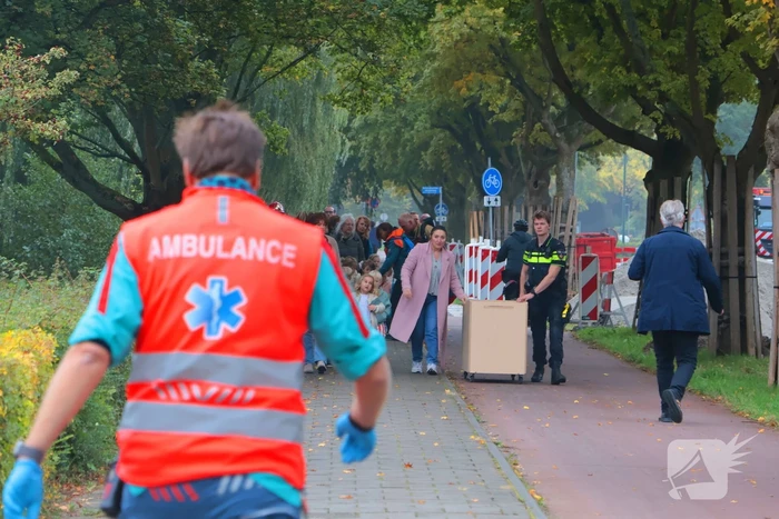 Ongeval met gevaarlijke stoffen bij zwembad
