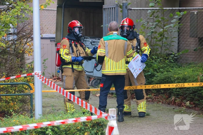 Ongeval met gevaarlijke stoffen bij zwembad