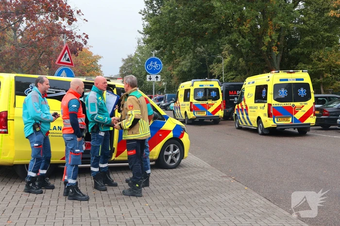 Ongeval met gevaarlijke stoffen bij zwembad