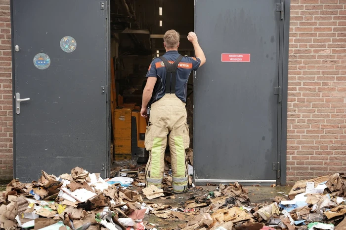 Brand in winkel leidt tot ontruiming