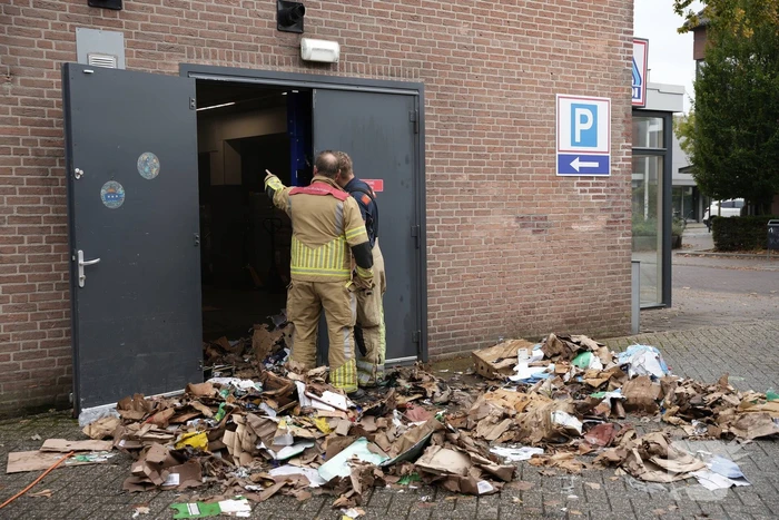 Brand in winkel leidt tot ontruiming