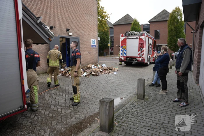 Brand in winkel leidt tot ontruiming