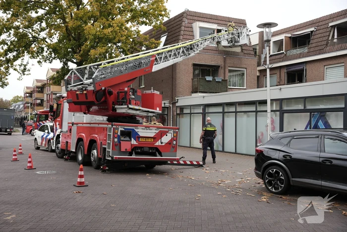 Brand in winkel leidt tot ontruiming