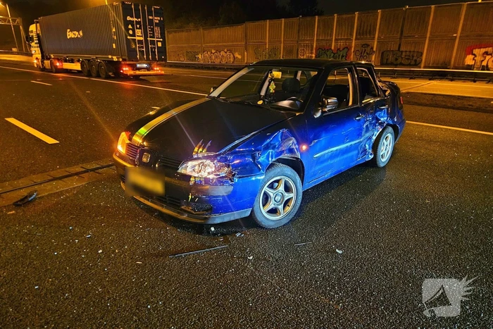 Snelweg deels afgesloten na ongeval