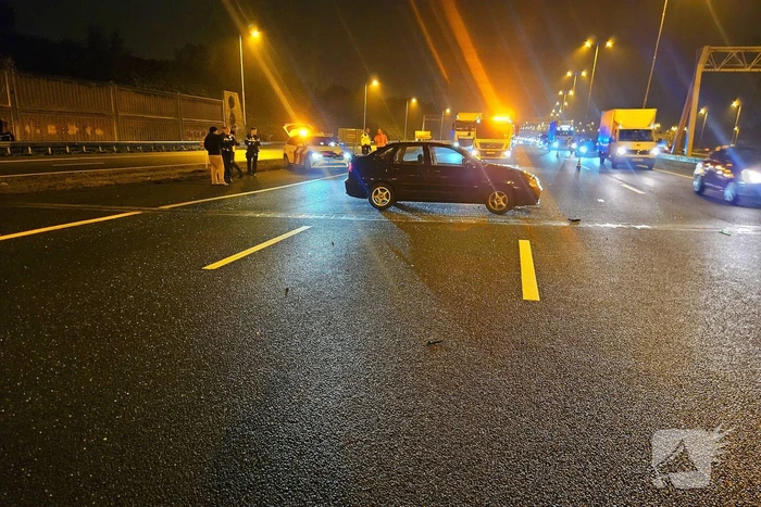 Snelweg deels afgesloten na ongeval