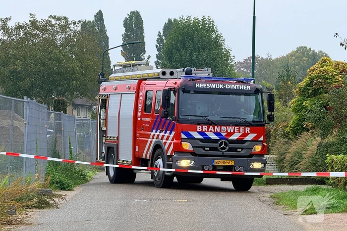 Gaslek ontdekt tijdens graafwerkzaamheden