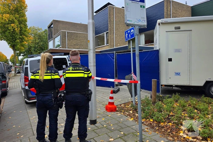 Politie zet deel buurt af na geweldsincident