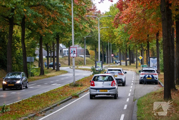 Politie houdt verkeerscontrole