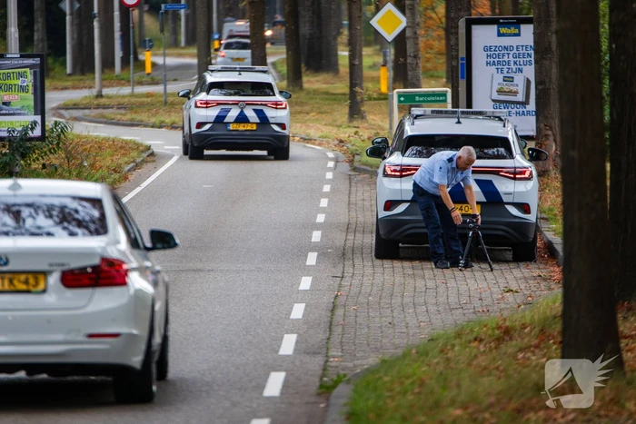 Politie houdt verkeerscontrole