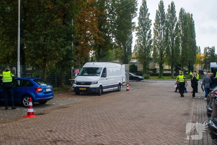 Politie houdt verkeerscontrole