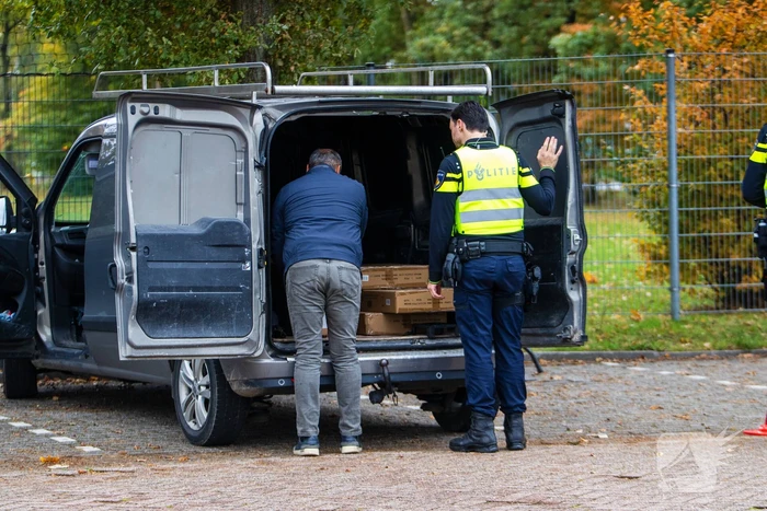 Politie houdt verkeerscontrole