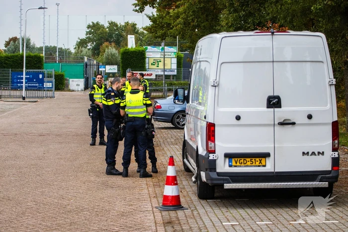 Politie houdt verkeerscontrole