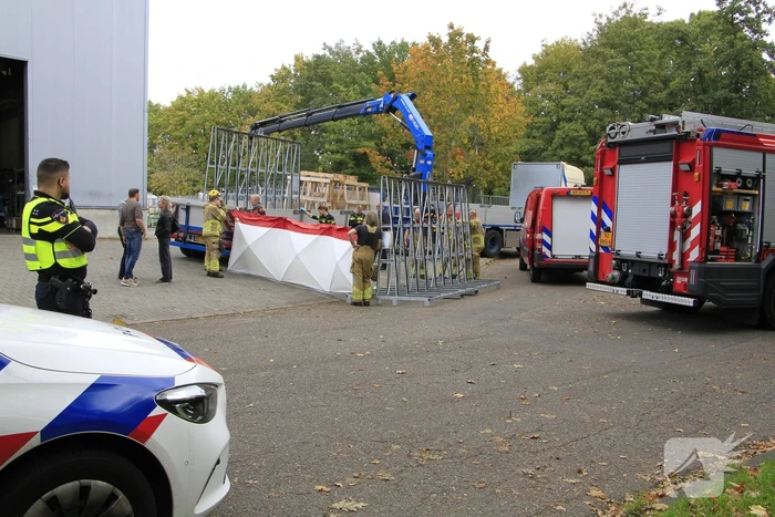 Zwaargewonde bij laadincident