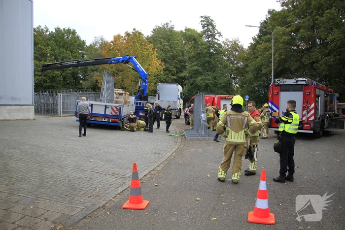 Zwaargewonde bij laadincident