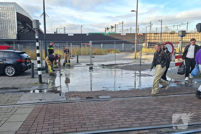 Waterlekkage veroorzaakt overlast bij kantoorpand