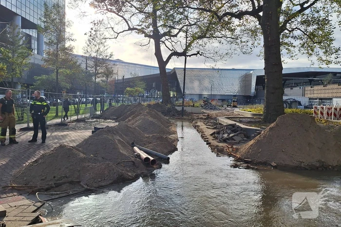 Waterlekkage veroorzaakt overlast bij kantoorpand