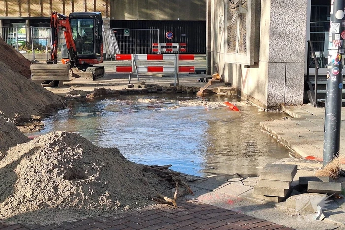Waterlekkage veroorzaakt overlast bij kantoorpand