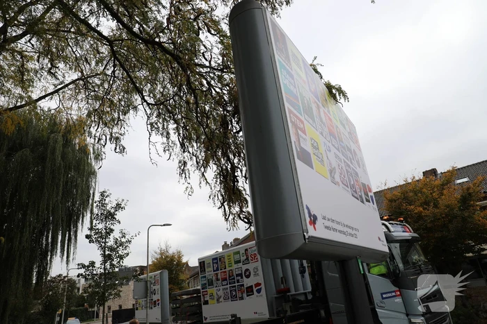Straten gevuld met campagneposters