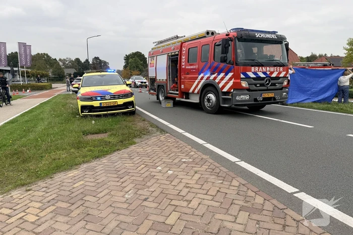 Fietser overleden na aanrijding met vrachtwagen