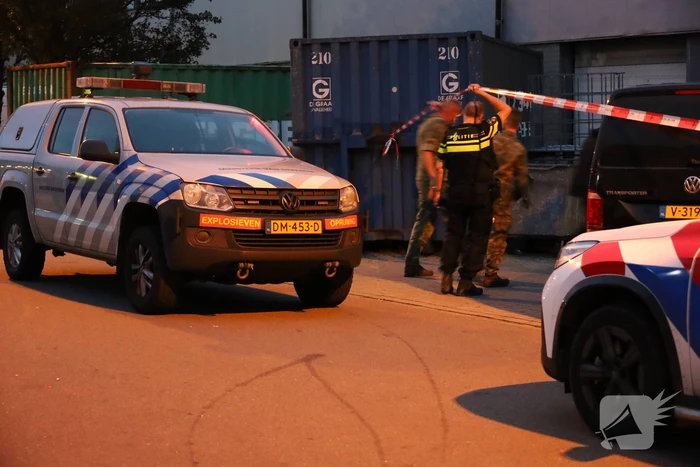Explosief gevonden bij kringloopwinkel