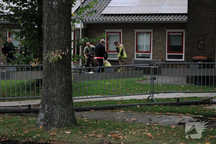 Scootmobiel onderzocht door brandweer