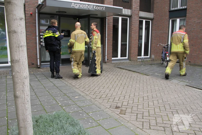 Deur open geboord bij koolmonoxidealarm
